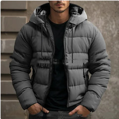 Men's Hooded Cotton Jacket